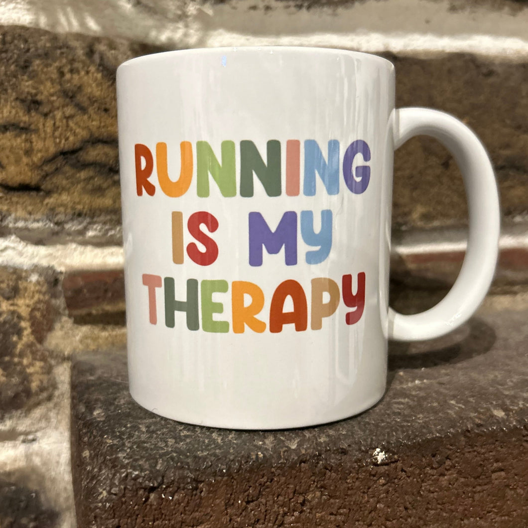 Mug - Running Is My Therapy